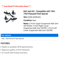 thumbnail image 2 of Ball Joint Kit - Compatible with 1962 - 1963 Plymouth Fleet Special, 2 of 2