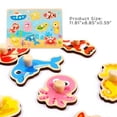 thumbnail image 3 of Rompecabezas de madera de Animales Del Mar Didacti juegos 11 Piezas, 3 of 3