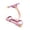 Pink, variant on Win s Way Adjustable 10-Tube Pedal Resistance Band, Elastic Pull Rope with Non- Handle, Portable Full Body Exerciser for Home Yoga Workout