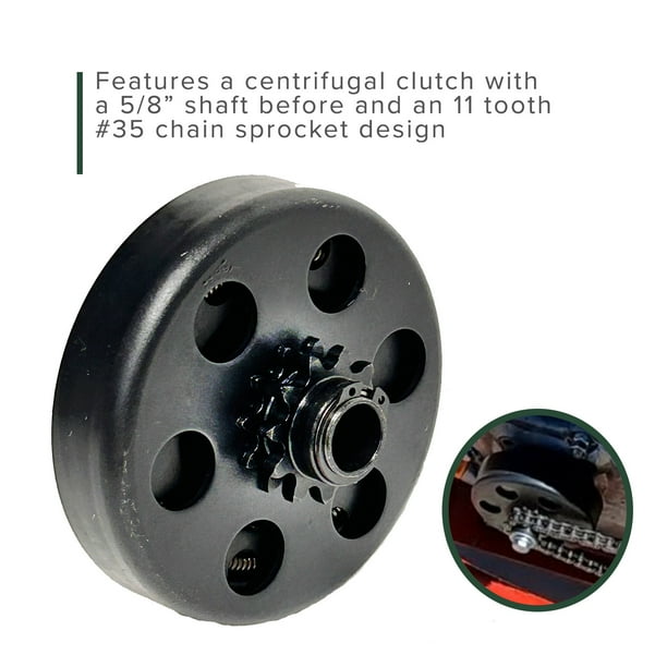 AlveyTech Clutch Assembly with 11 Tooth Sprocket & #35 Chain