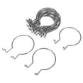 thumbnail image 1 of 20pcs Metal Pegboard Hooks Shop Pegboard Hooks Pegboard Cup Rings Pegboard Cup Holder Rings Peg Board Hook Utility Hooks, 1 of 8