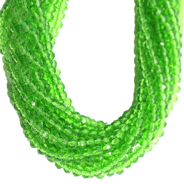 unbranded 150Ud De Vidrio En Verde Para Fabricación De Pulseras Y Collares Únicos
