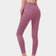 thumbnail image 5 of aidice Yoga Leggings for Women Elastic High Waist Slim Base Layer Women's Workout Gym Yoga Pants, 5 of 5