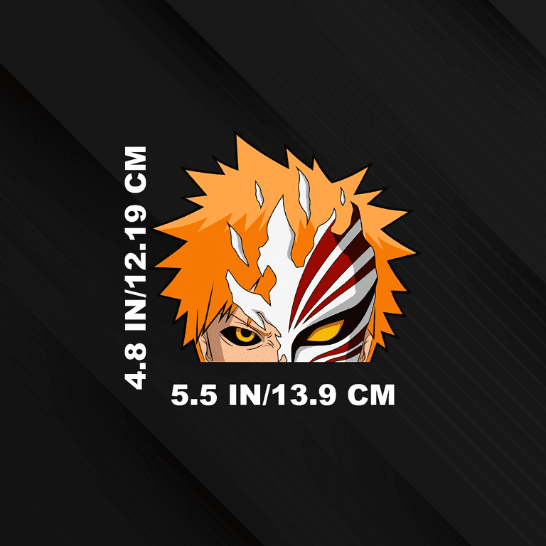 Ichigo Kurosaki Peeker Sticker – Bleach Anime Vinyl Decal