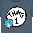 thumbnail image 3 of Dr. Seuss - Thing One - Toddler And Youth Short Sleeve Graphic T-Shirt, 3 of 6
