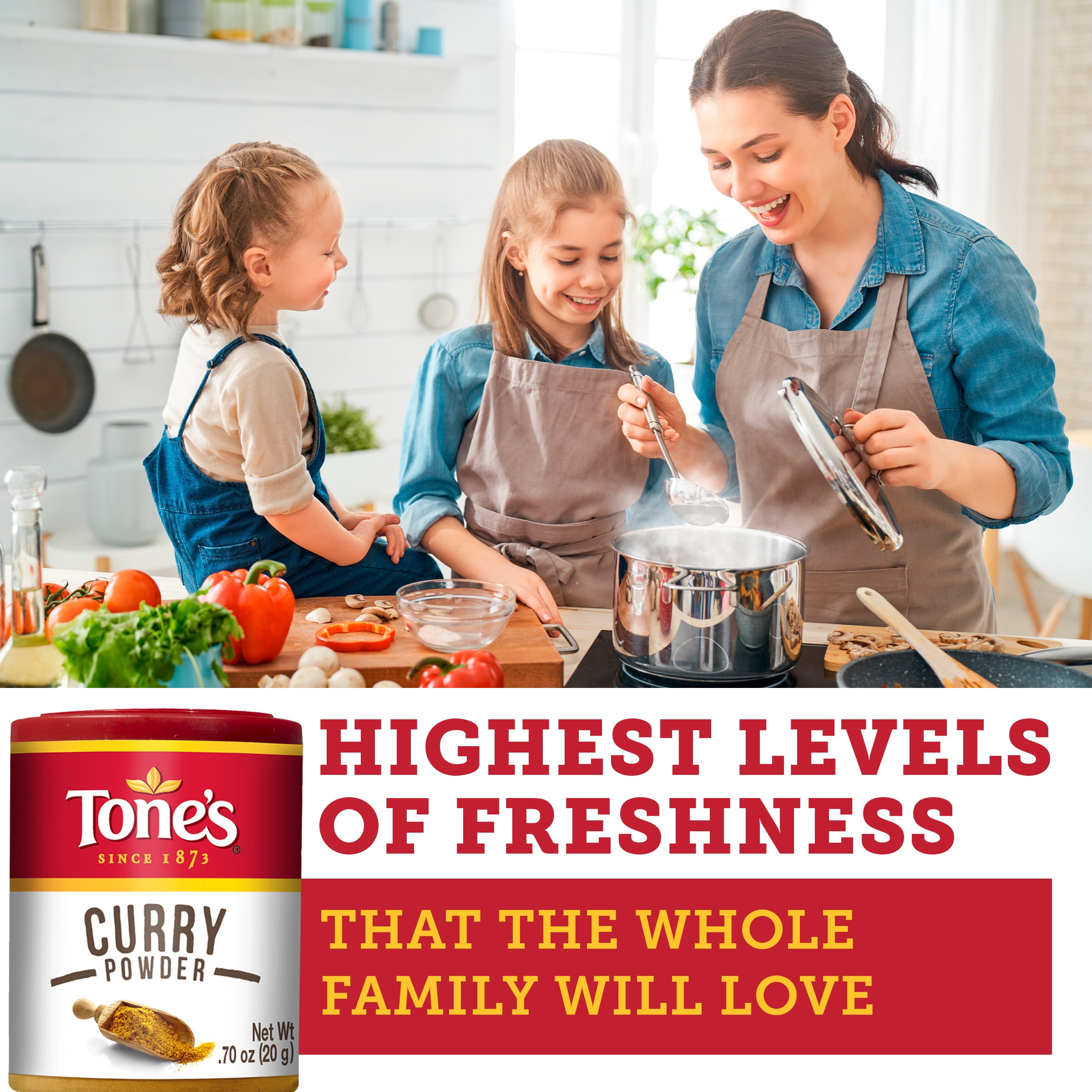 Tone's Curry Powder, 0.7 oz - Walmart.com