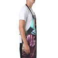 thumbnail image 3 of Naloa Skeleton Cool Street Fashion Apron Kitchen Aprons with Pockets for Women Men Chef, 3 of 8