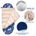 thumbnail image 4 of Girls Sleeping Bags for Kids w. Carrying Backpack - Star Unicorn Rainbow, 4 of 6