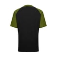 thumbnail image 5 of Neewe Womens T Shirt Short Sleeve Crew Neck Basic Color Block Tee Tops, 5 of 8