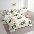 thumbnail image 3 of Manfei Waetern Cowboys Twin Bedding Sets 7-Piece,Rustic Desert Cactus Bedding Comforter Set,Sketch Farmhouse Horse Sheet Sets For Girl Kids,Breathable Bedroom Decoration,Reversible, 3 of 8