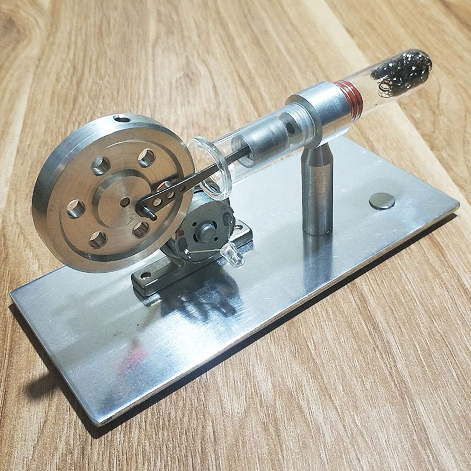 Single Cylinder Model of Stirling Engine Steam Engine Model