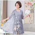 thumbnail image 1 of Summer Cotton Linen 2 Piece Set Dress Cardigan Women Party Midi Dresses Elegant Vintage Robe FemmeXXXL 62.5-70kg Gao Jinjia LED, 1 of 2