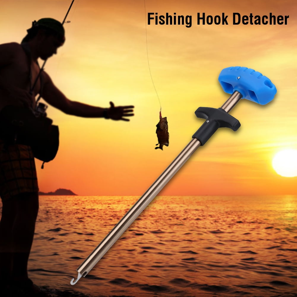 LYUMO Practical T-shaped Fish Hook Detacher Remover Removing Tool ...