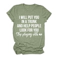 thumbnail image 4 of Ketyyh-chn99 Hauts Femmes Blouse Ample Confortable Col Rond Manches Longues Chemises pour Femmes Hauts Surdimensionnés Chandails en Molleton Décontractés Vert,TG, 4 of 4