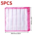 thumbnail image 4 of 5pcs Absorbent Microfiber Dish Cloths - Lint Free Dishwashing Towels, Scouring Pads, and Cleaning Rags - Kitchen Accessories and Cleaning Tools, 4 of 10