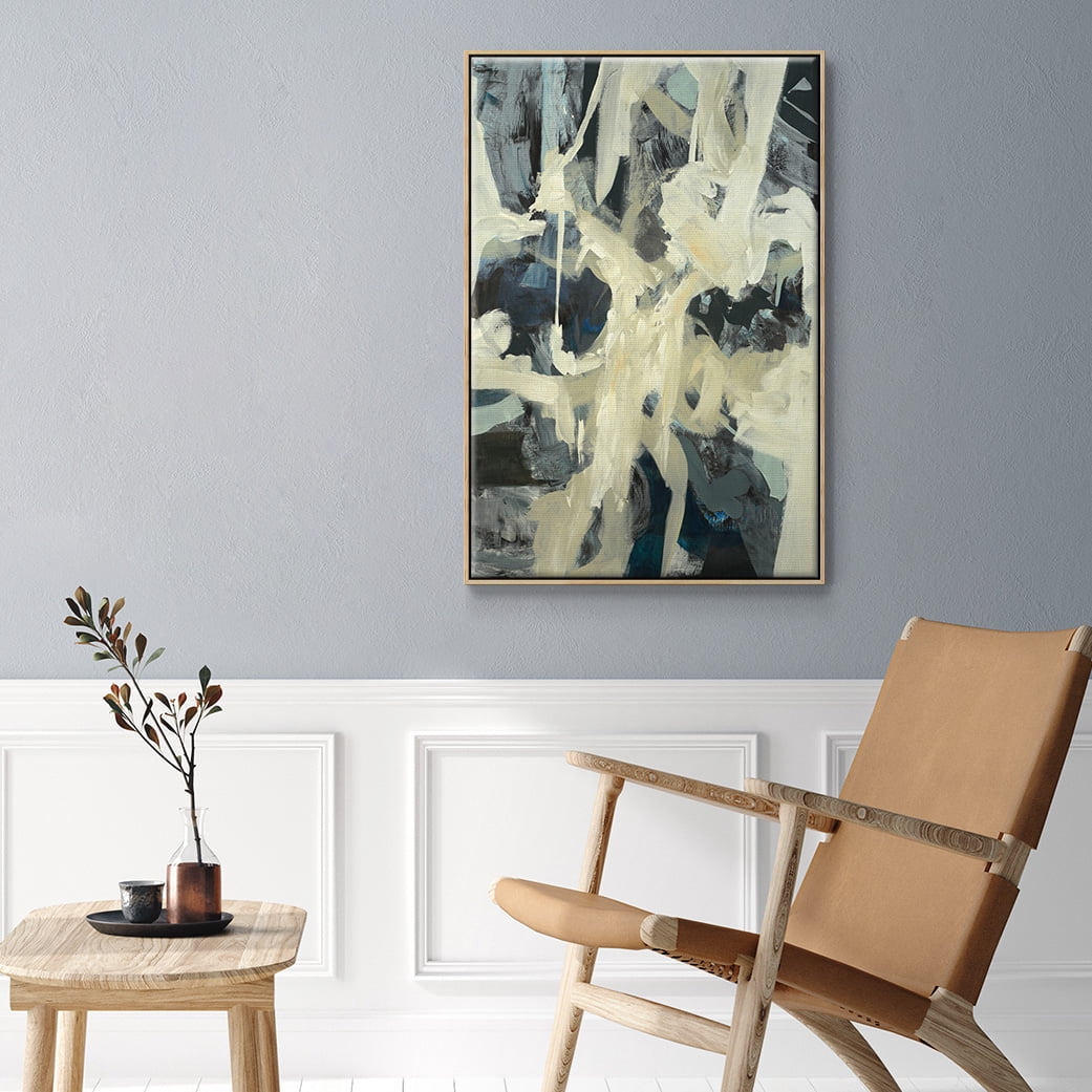 Bearers Framed Premium Gallery Wrapped Canvas - Ready to Hang - 25 x 37 - Natural Wood Floating Frame