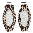 thumbnail image 5 of KUIFORTI Cow Print UTV Seat Cover Anti-Scratch Dustproof Outdoor Mule Bench Seat Cover Water Resistant UTV Accessories Compatible with Mule 3000 3010 3020 4000 4010 2001-2024, 5 of 7
