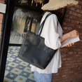 thumbnail image 4 of Bolso de hombro de gran capacidad para mujer bolsa de malla Ehuebsd portátil para playa bolsa de baño de viaje bolsa de malla transparente, 4 of 9