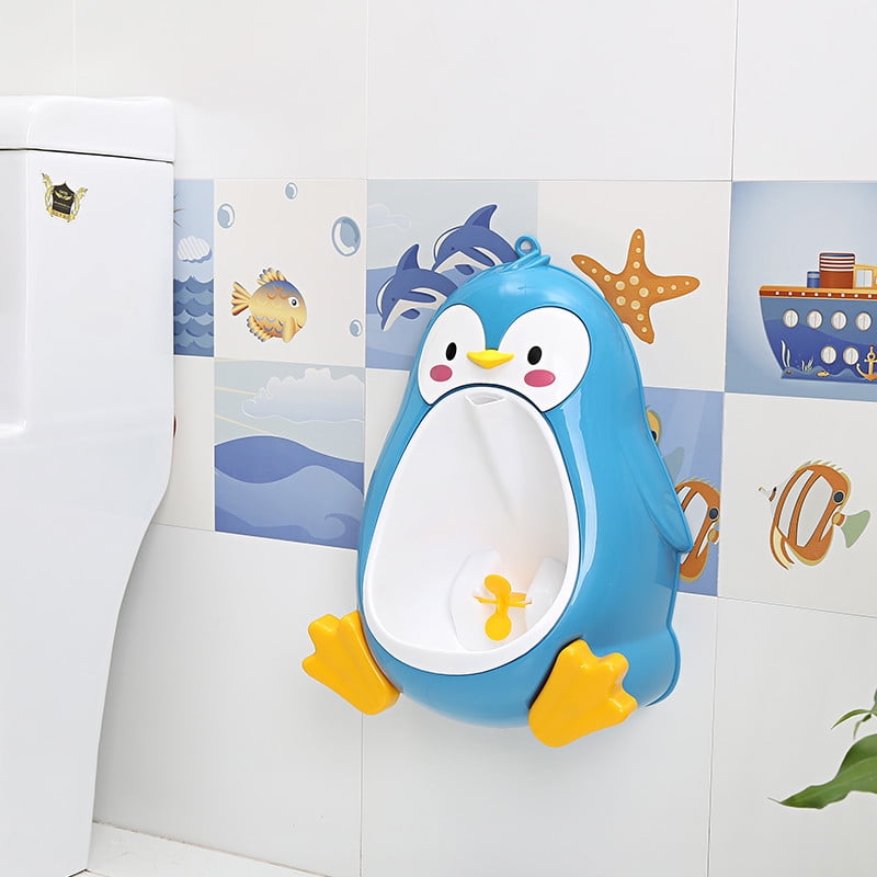 Penguin Potty Toilet Children Training Urine Urinal Boys Pee Trainer