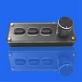 thumbnail image 3 of Macro Mechanical Keyboard Silicone Silent 3 Keys 1 Knob White, 3 of 5