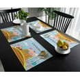 thumbnail image 3 of Valentine''s Day Placemats Set of 4, Sweet Candyland Placemat for Dining Table Decorations, Cloud Colorful Candy Lollipop Place Mats, Valentines Table Mats for Kitchen Dinner Holiday Party Decor, 3 of 6