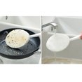 thumbnail image 2 of Esponja de baño con mango largo para limpieza de paredes, bañeras y azulejos, color blanco, 32x10cm, ideal para uso diario y duradero., 2 of 6