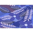 thumbnail image 1 of Ahgly Company Machine Washable Indoor Rectangle Transitional Purple Mimosa Purple Area Rugs, 7' x 10', 1 of 7