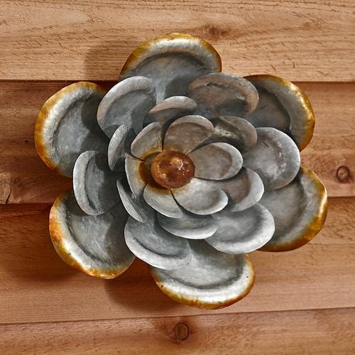 Galvanized Metal Wall FlowersANM