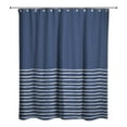 thumbnail image 2 of Creative Products Navy Sketch Stripes  71x74 Shower Curtain, 2 of 2