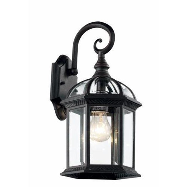 Transglobe 1Lt Wall Sml Down CB-4181 BK