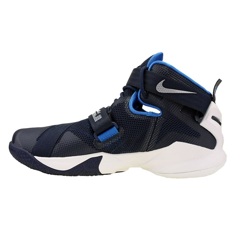 Nike Mens Lebron Soldier IX TB Basketball Shoes Midnight Navy