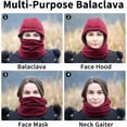thumbnail image 6 of Unisex Windproof & Warm Balaclava, Thickened Winter Face Mask for Skiing, Cycling, and Outdoor Sports, Cold Weather Hood for Men and Women, 6 of 7