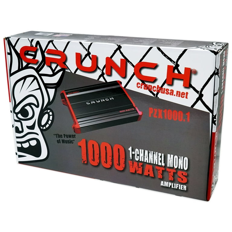 The BEST CRUNCH 1000W MONOB CLASS AB AMP - Walmart.com