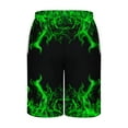 thumbnail image 5 of WAENQINLA Men's Swim Trunks Quick Dry 3D Flames Printed Beach Board Shorts with Pockets Big and Tall Drawstring Elastic Waist Bathing Suits, 5 of 5