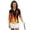 Flame, variant on Uorisanigo Camo Forest Women's Golf Shirt Soft Polyester Spandex Fabric Women's 3/4 Sleeve Athletic Golf Shirts Comfortable Fashion Zip Up Collar Tennis Tops Outing Wear Size S