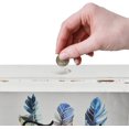 thumbnail image 3 of Honeymoon Fund Box Travel Fund Ticket Box Piggy Bank Suggestion Box Wedding Reception Party Bridal Gift, 3 of 6