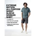 thumbnail image 4 of Lee® Men's Extreme Motion All Purpose Worker Shirt with Short Sleeves, 4 of 4