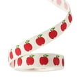 thumbnail image 2 of ABC Craft Ribbon 1 Roll, Teacher Appreciation Theme Polyester Wrapping Ribbon with Pattern, DIY Decorative Ribbon for Classroom Decoration Gift Wrapping Scrapbooking Crafts Party Supplies, C, 2 of 9