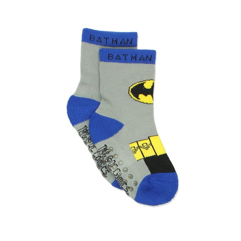 Short Socks, 6 Pairs of Boy's Batman Socks