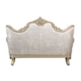 thumbnail image 5 of ACME Libertee Fabric Upholstered Loveseat with 3 Pillows in Beige/Champagne, 5 of 8