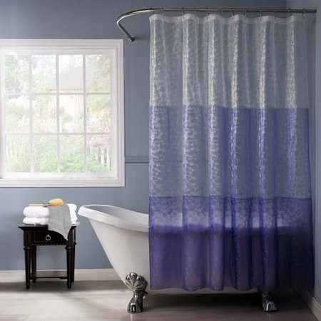 Dainty Home Reflection 3d Vinyl Shower Curtain Walmart Com