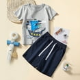 Christmas Outfits For Boys 18 Months Toddler Boys Short Sleeve Prints T