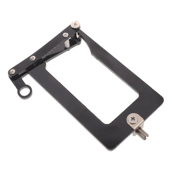 Milisten Portable Rope Passing Tool, High Reach ABS Hook, Black, for Home Arborists