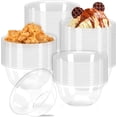 thumbnail image 1 of Pipet 9 Oz Clear Plastic Bowls 50 Pack Disposable Candy Serving Bowls, 1 of 8