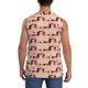 thumbnail image 4 of Balery Dachshund Couple Camisetas sin mangas para hombre, absorbe la humedad y protege contra el mal olor.-X-Large, 4 of 7