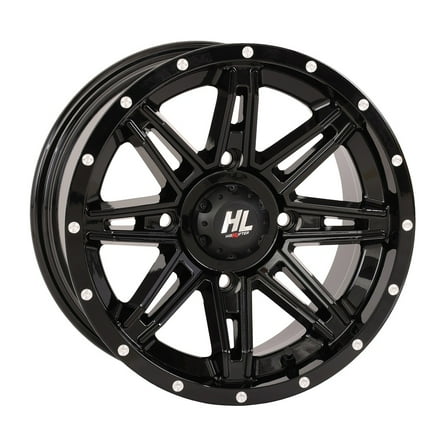 High Lifter by STI HL22 14x7 ATV/UTV Wheel - Gloss Black (4/137) 4 3