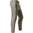 thumbnail image 3 of Ma Croix Mens Stripe Jogger Pants Lightweight Training Sweatpants Fleece Casual Elastic Athletic Activewear, 3 of 8