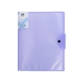 thumbnail image 1 of Miangastore 20 Pages Transparent File Folder Examination Paper Storage Clip for A3 Report Display Cover Organizer Binder (Purple), 1 of 8