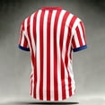 thumbnail image 5 of LNZGNM Men's USA Soccer Jersey 2026 Country Team Crewneck Short Sleeve Fan International Football Shirt Retro Streetwear Top,Dark Blue(XXL), 5 of 7