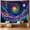 C, variant on XaaKee Large Tapestry, Celestial Forest View Neon Galaxy Tapestry Wall Hanging, High-Quality Polyester Room Tapestry For Bedroom Living Room, 60x40Inch